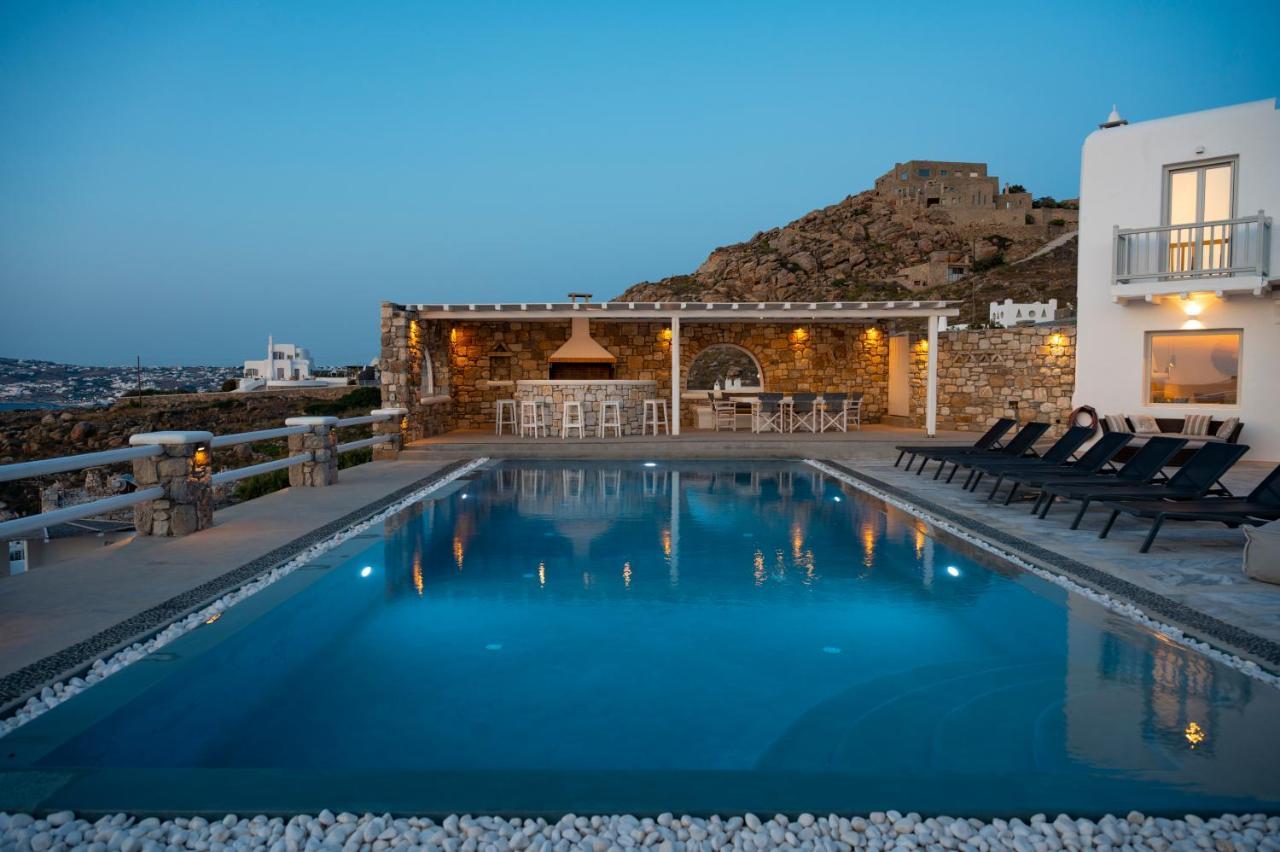 Villa Orion Mykonos - Blue Views Mykonos Villas Mykonos Town 외부 사진
